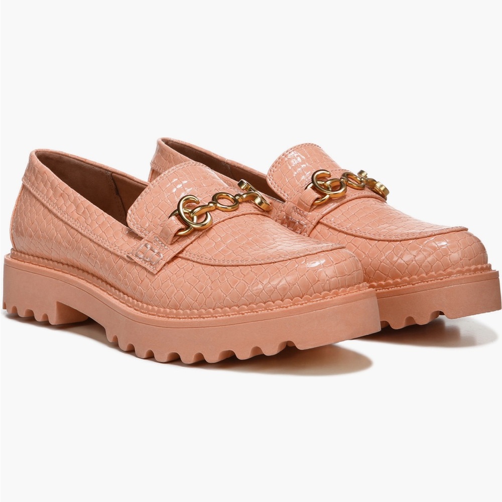 Circus by Sam Edelman Lug Sole Loafers – Malibu Peach, Size 7.5